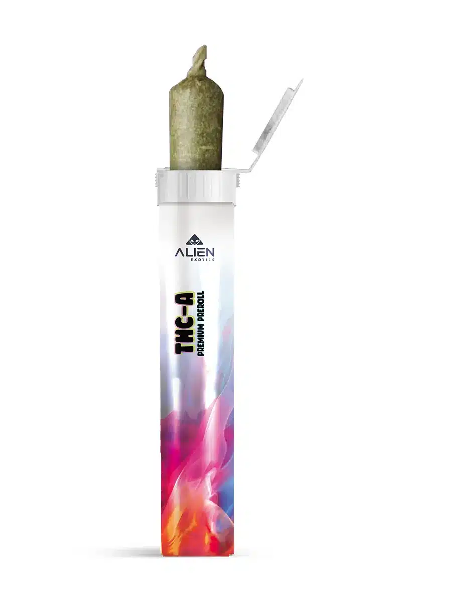 Pink Slushie Alien Exotics Premium THC-A Knockout Blend Pre-Roll 2ct - Image 2