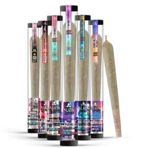 THC-A Diamond Infused Challenger 50 Gram Pre-Rolls