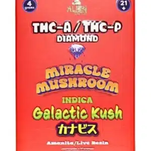 Galactic Kush Alien Exotics Miracle Mushroom THC-A + THC-P Disposable 4G